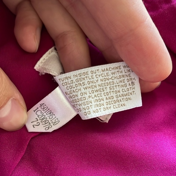 Chico’s Metallic Pink Blazer Cardigan Jacket Sz 1 W/Tank Barbiecore Career Top - Picture 8 of 16